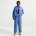 Chamarra de coach oversized para mujer Nike Sportswear