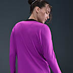 England Strike Camiseta de fútbol con cuello redondo de tejido Knit Nike Dri-FIT - Mujer