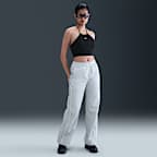 ナイキ スポーツウェア チル テリー ウィメンズ スリム クロップド フレンチテリー ホルタートップ