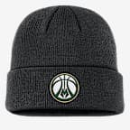 Milwaukee Bucks Terra City Edition Nika NBA Beanie - Black