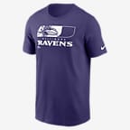 Baltimore Ravens Air Essential Men's Nike NFL T-Shirt - Purple