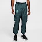 Pantaloni foderati in tessuto Nike Football Tottenham Hotspur Tech da uomo – Terza