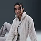 ナイキ スポーツウェア エッセンシャル ウィメンズ ハイパイル フリース ジャケット