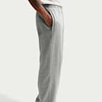 Nike Solo Swoosh Men's Fleece Open-Hem Trousers