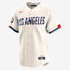 ロサンゼルス ドジャース シティ コネクト メンズ ナイキ MLB リミテッド ユニフォーム
