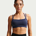 Bra deportivo de baja sujeción con almohadillas para mujer Nike Zenvy Strappy