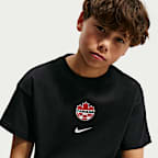 Canada Premium Goalkeeper Big Kids' Nike Soccer T-Shirt
