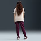 Nike Sportswear Club Fleece Big Kids' (Girls') High-Waisted Fitted Pants