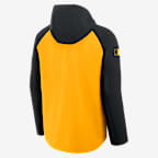 Chamarra Nike Therma de la MLB de cierre completo para hombre Pittsburgh Pirates Authentic Collection