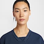 나이키코트 컬렉션 여성 크루넥 테니스 탑