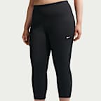 Nike One Women's High-Waisted Crop Leggings (Plus Size)