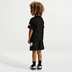 Shorts de French Terry infantil Nike Sportswear In The Zone