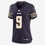 J.J. McCarthy Minnesota Vikings Rivalries Collection Women's Nike NFL Game Jersey - Purple