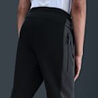 Nike Tech Men's Colour-Block Open-Hem Fleece Trousers