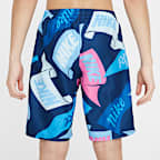 Shorts de vóleibol de 18 cm con forro de ropa interior para niño talla grande Nike Swim Breaker