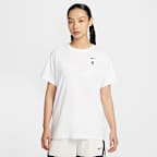 เสื้อยืดบาสเก็ตบอลแขนสั้นผู้หญิง Nike