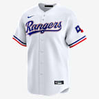 Jersey Nike Dri-FIT ADV de la MLB Limited para hombre Josh Jung Texas Rangers - Blanco