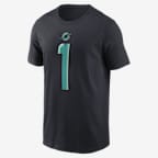 Tua Tagovailoa Miami Dolphins Rivalries Collection Men's Nike NFL T-Shirt - Navy
