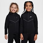 Conjunto de 2 piezas de sudadera de cierre completo Tech Fleece para niños talla pequeña Nike Sportswear