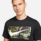 Nike Dri-FIT Men's Camo Fitness T-Shirt