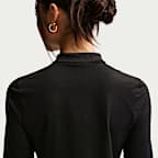 나이키 골프 클럽 여성 드라이 핏 UV 긴팔 골프 폴로