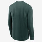 Michigan State Spartans Basketball Icon Men's Nike College Long-Sleeve T-Shirt