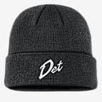 Detroit Terra City Edition Nika NBA Beanie - Black