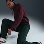 Pants de tejido Knit slim para mujer Nike Sportswear Phoenix Cozy Bouclé