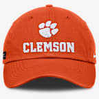 Clemson Sideline Club Gameday Men's Nike College Adjustable Hat - Orange
