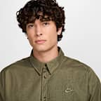 Playera de manga larga Oxford oversized para hombre Nike Club