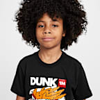 Playera para niños talla grande Nike Sportswear
