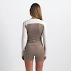 NikeSKIMS Shine Women's Long-Sleeve Crew-Neck Top