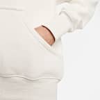 Huvtröja Nike Sportswear Phoenix Fleece i oversize-modell för kvinnor