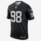 Maxx Crosby Las Vegas Raiders Men's Nike Dri-FIT NFL Legend Jersey - Black