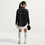 Nike Sportswear Women's Oversized Satin Long-Sleeve Top