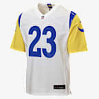 Kyren Williams Los Angeles Rams Big Kids' Game Jersey - White