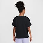 Playera para niña talla grande Nike Sportswear