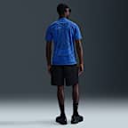 Playera de manga corta de fútbol Nike Dri-FIT para antes del partido para hombre Paris Saint-Germain Academy Pro Home