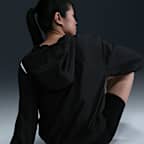 Chamarra holgada con logotipo, cierre completo y protección contra los rayos UV para mujer Nike Sportswear Classic