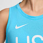 USA One Women's Nike Dri-FIT Running Tank