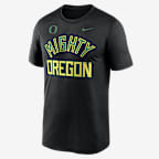 Oregon Primetime Arch Mantra Legend Men's Nike Dri-FIT College T-Shirt - Black
