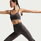 Nike Zenvy Women's High-Waisted Flared Leggings with No Front Seam