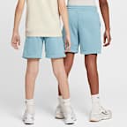 Shorts de French Terry para niños talla grande Nike Sportswear Club