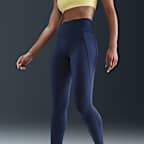 Nike Universa Women's High-Waisted Full-Length Leggings with No Front Seam