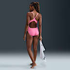 Traje de baño de una sola pieza con espalda deportiva para mujer Nike Swim HydraStrong Essential