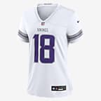 Justin Jefferson Minnesota Vikings Women's Nike NFL Game Football Jersey - White