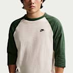 Nike Sportswear Club Men's 3/4-Sleeve Raglan Top