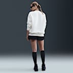 Sudadera oversized de cuello redondo de tejido Fleece para mujer Nike Sportswear Phoenix