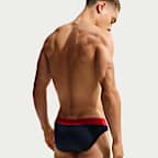 Traje de baño de natación tipo trusa para hombre Nike Swim HydraStrong Fly
