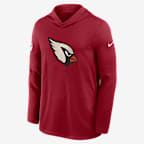 Arizona Cardinals Rivalries Collection Sideline Men's Nike Dri-FIT NFL Long-Sleeve Hooded Top - Red
